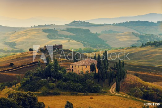 Picture of Tuscany Italy - San Quirico dOrcia